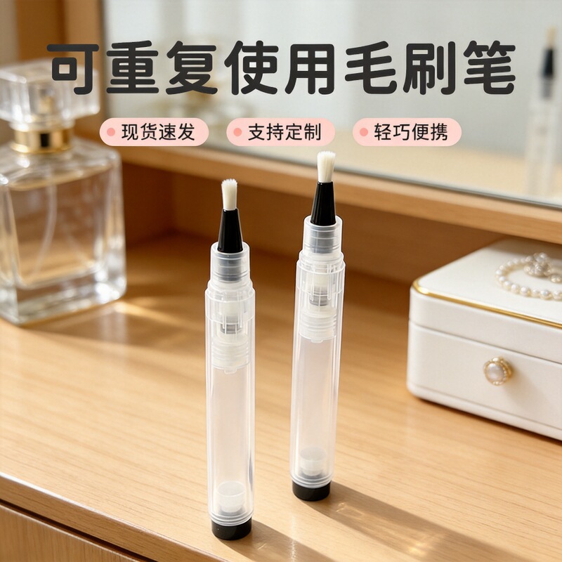 Fingertip oil applicator pen, Minofa hairline and scalp medication applicator, 6ml vacuum bottle, portable and reusable Fingertip oil applicator pen, Minofa hairline and scalp medication applicator, 6ml vacuum bottle, portable and reusable