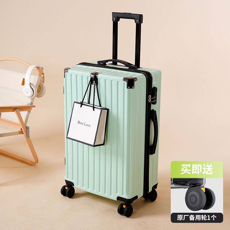 Maleta de gran capacidad, maleta de 24 pulgadas, caja de embarque de 20 pulgadas, caja con ruedas con marco de aluminio, caja de almacenamiento multifuncional de 20 pulgadas