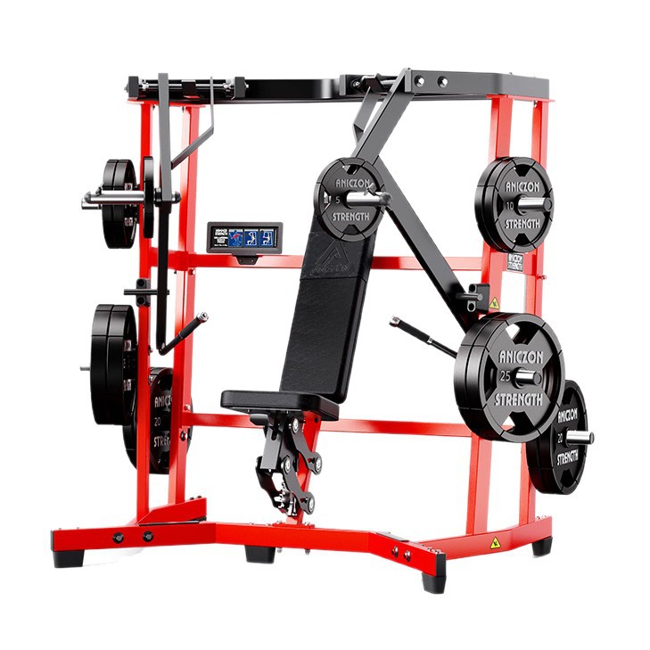 Equipo de ejercicios Hummer tipo transferencia de ángulo amplio empujador de pecho entrenador de fuerza pectoral deltoides multifuncional