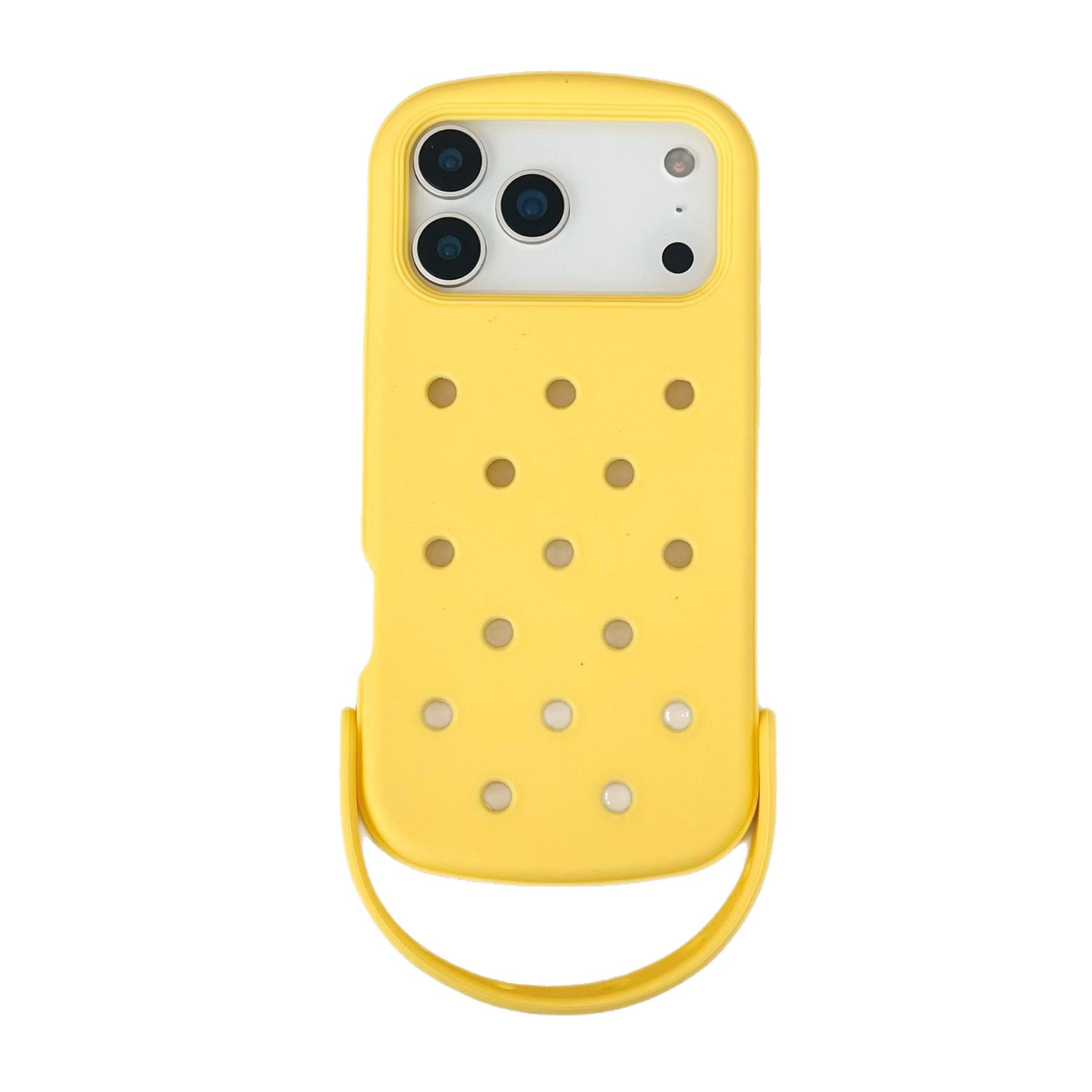 Aplicable para iPhone17ProMax zapatillas agujero agujero estuche de teléfono celular disipación de calor silicona protector a prueba de caídas Apple 17Pro