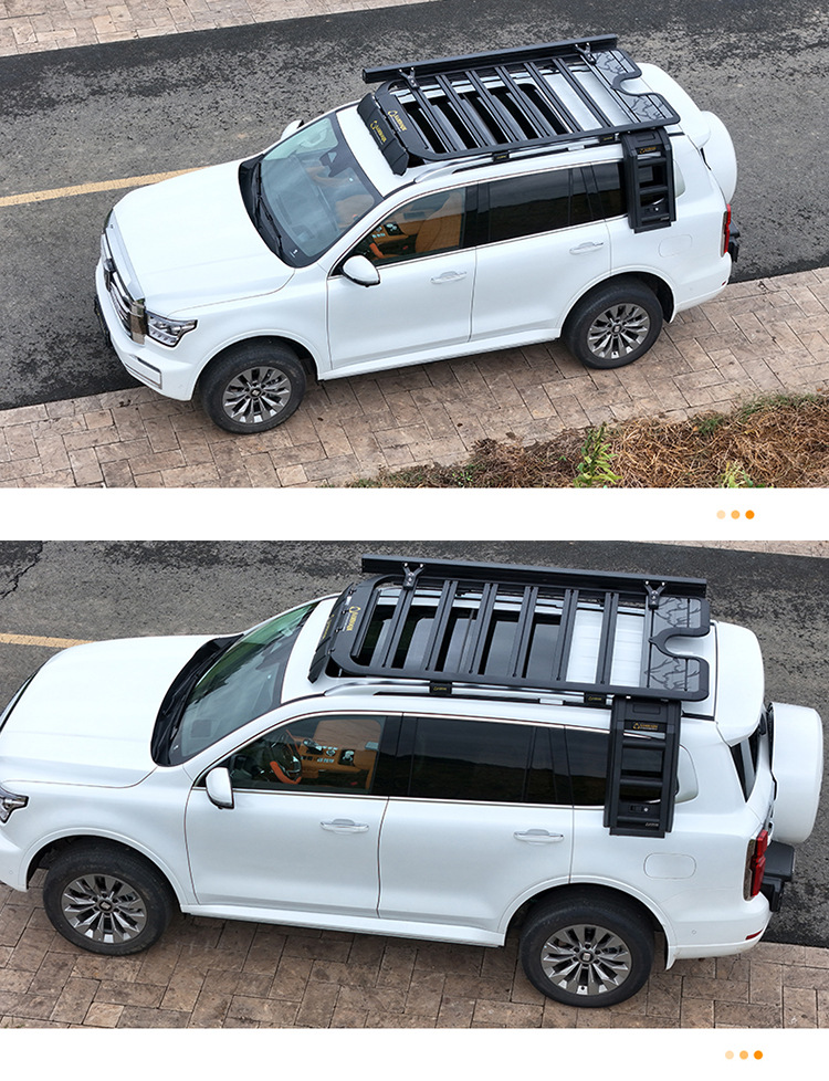 Tank 500 roof luggage rack climbing ladder mountain step brand non-destructive installation modified accessories roof platform