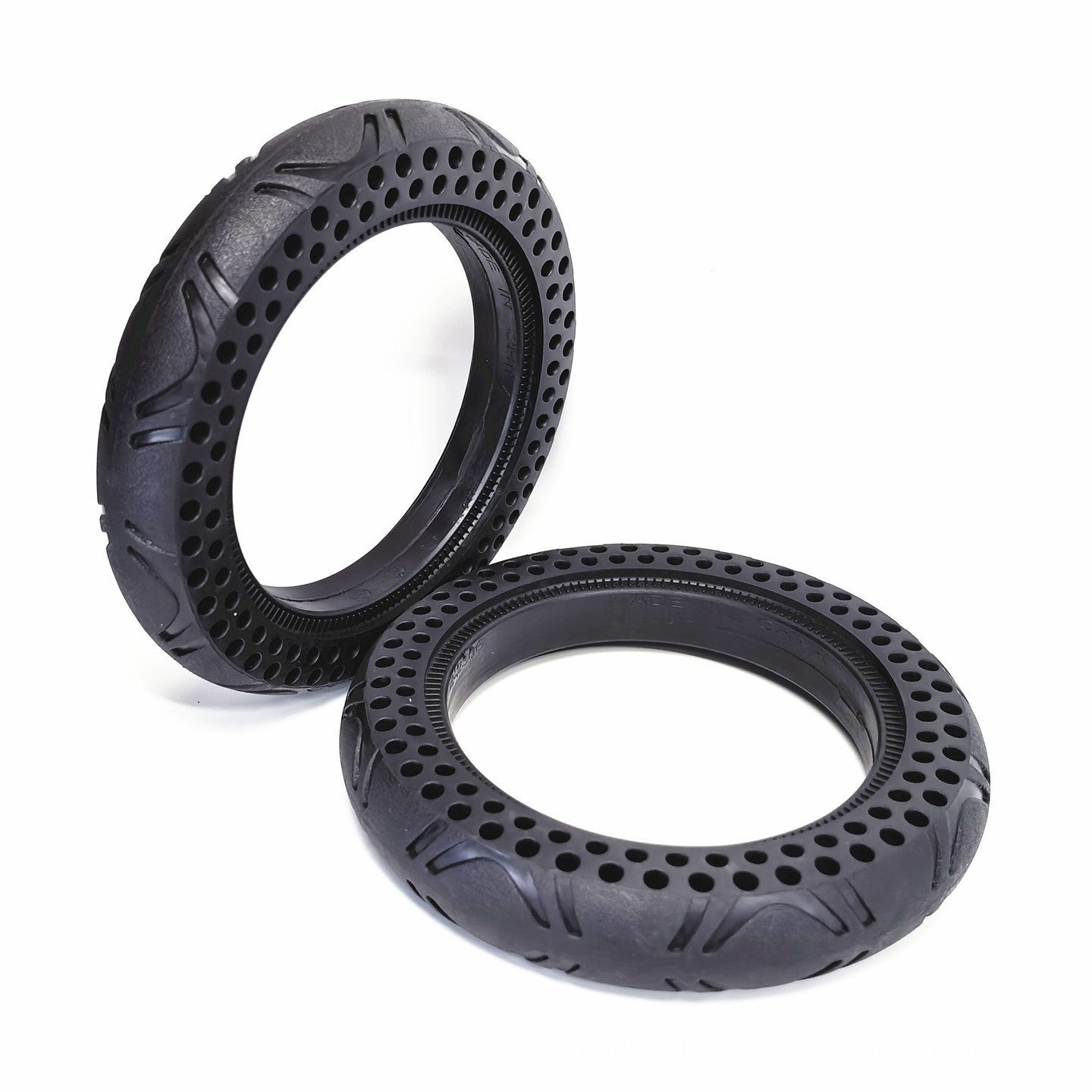 200x45 electric scooter stroller non-inflatable tire 8x1.3 explosion-proof tire 8x1 1/4 honeycomb solid tire