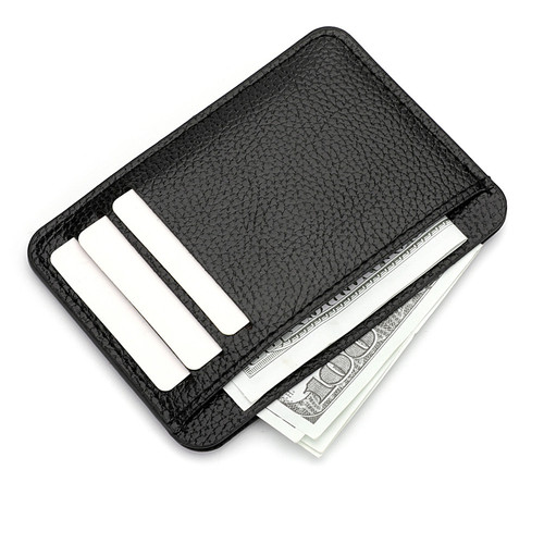 PU card holder wholesale ultra-thin card holder for women small and exquisite large capacity multi-card slot student card holder women's short wallet