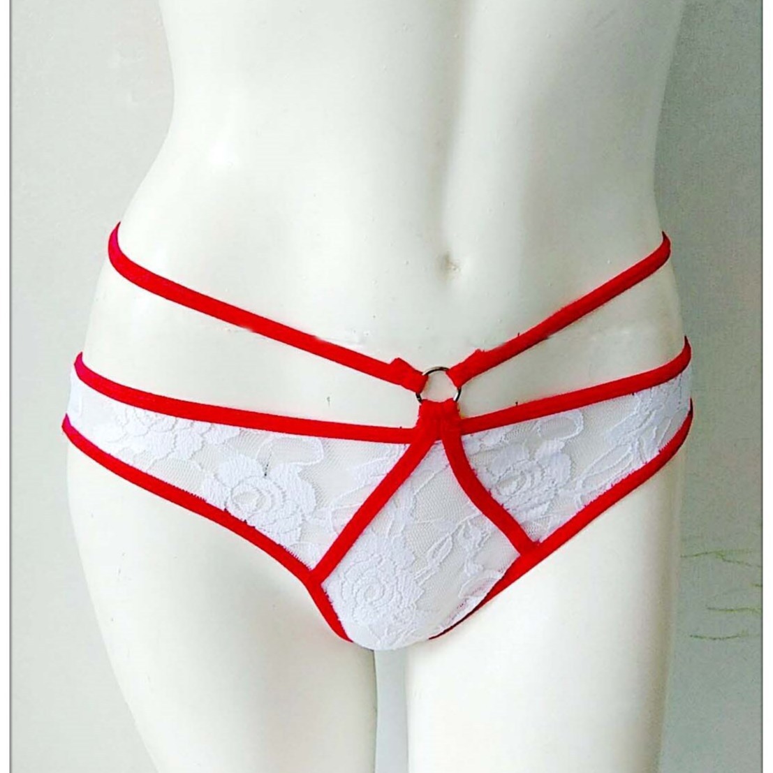 Sexy underwear, lace trousers, massager, plus size 4