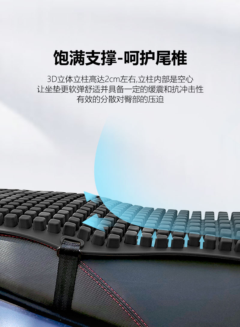 Summer Suzuki Uy125 Scooter Seat Cushion Sun Protection and Heat Insulation Seat Cushionuuue Ventilated and Breathable Silicone Seat Cover