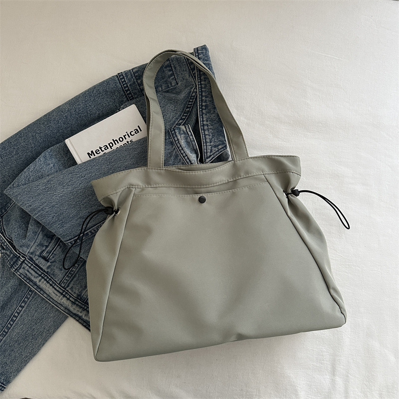 Bolso de lona para mujeres 2024 nuevo este año popular bolsa de gran capacidad de verano universal bolsa de viaje de hombro