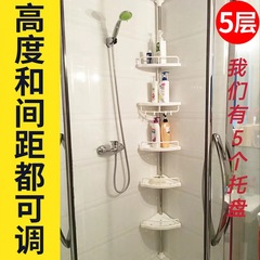 4TXN wholesale stainless steel punch-free bathroom corner storage rack bathroom extension rack top-notch