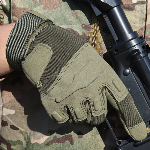 Cross-border cycling gloves full finger for motorcycle, bicycle, and scooter suitable for spring, autumn, winter touch screen for men and women outdoor gloves