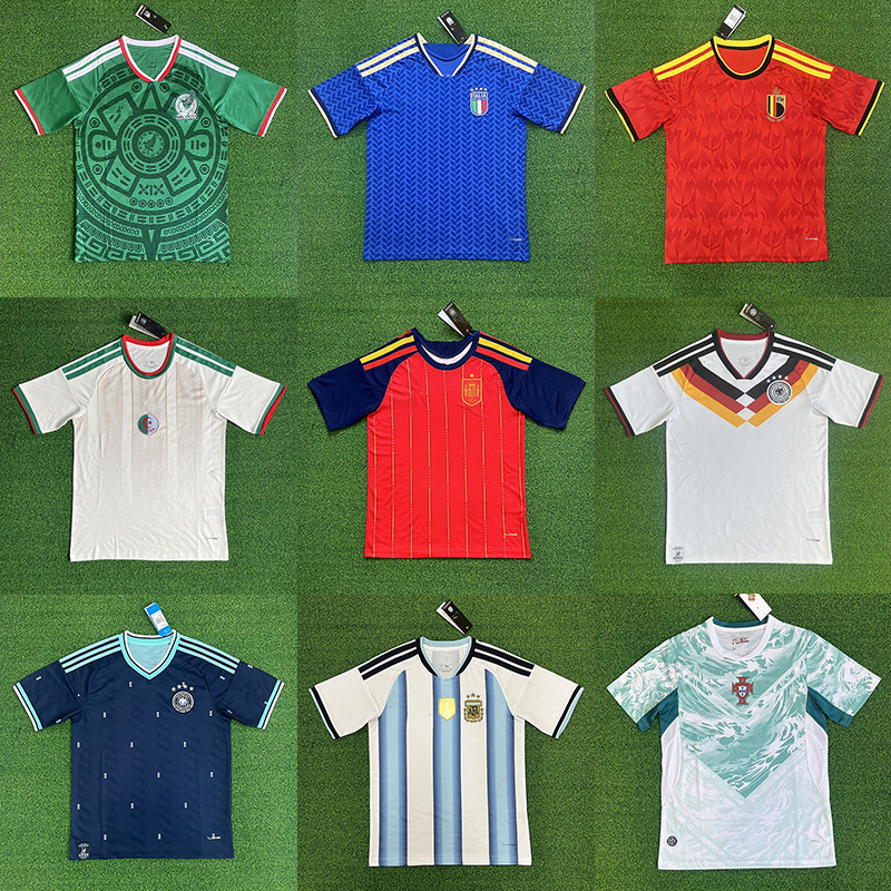 World Cup 2026 Football Jerseys Spain Germany Argentina Algeria Portugal Italy Jerseys