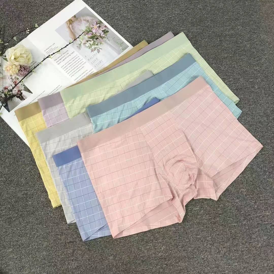 Fábrica directa calzoncillos de hielo de hombre calzoncillos de nylon caliente antibacteriano calzoncillos de verano delgados cómodos y transpirables