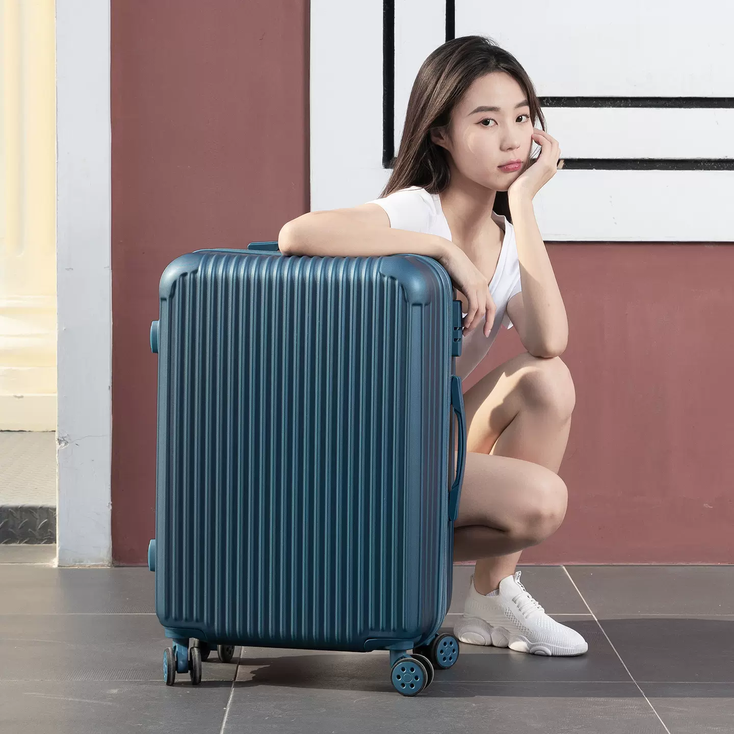 2025新款行李箱拉杆箱20寸可登机女24寸抗摔旅行箱万向轮密码箱包