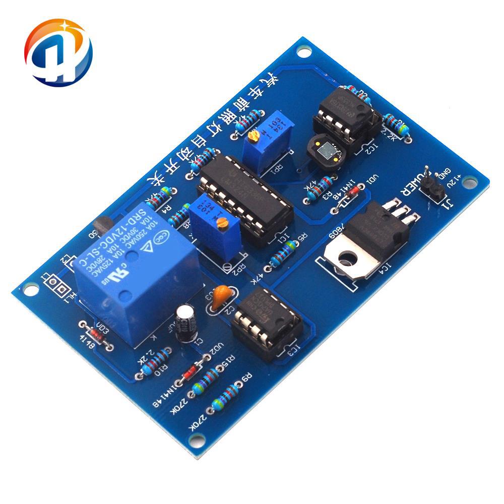 汽车前照灯自动开关电路 太阳能光控 电子实训技能考核 竞赛套件