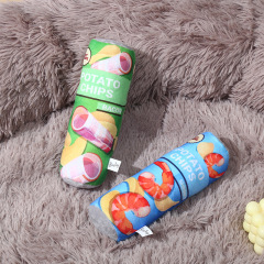 熱賣狗狗啃咬玩具發聲仿真薯片易拉罐逗貓磨牙用品神器耐咬耐磨