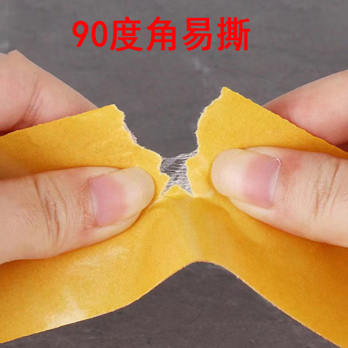 Transparent cloth-based double-sided tape carpet adhesive, sealing strip composite, high temperature resistant transparent fiber, mesh double-sided tape