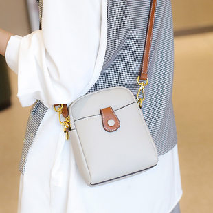 Small shoulder bag, genuine leather, high-quality style