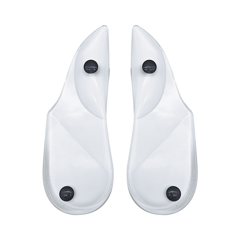 Nuevo tipo de silicona XO pierna corrección insola de zapato varsión de ocho pies planos soporte anti-colapso corrección insola de media yardas