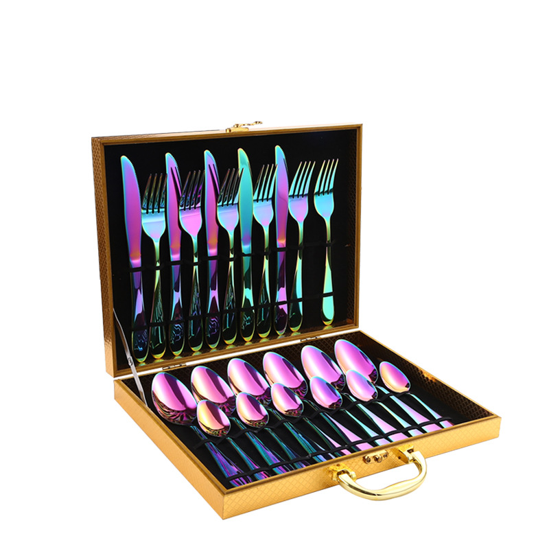 컬러 [24 장] 골드 박스