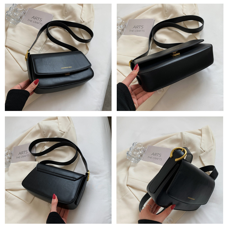 2021 New Fashion Shoulder Bag Simple Versatile Shoulder Strap Messenger Bag display picture 10