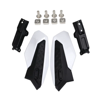 Wholesale motorcycle hand guards, wind protection, and anti-fall modification accessories suitable for off-road electric motorcycles, such as the Jifeng (Motorcycle front windshield) - jifeng-white-hand-protector