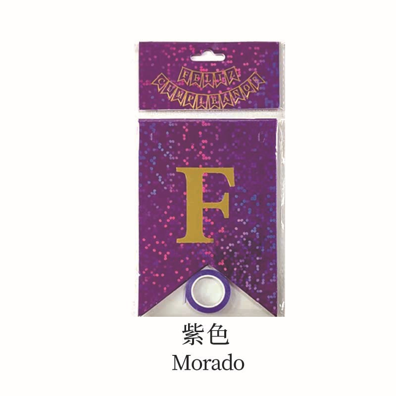 Idioma occidental, láser, bandera, púrpura