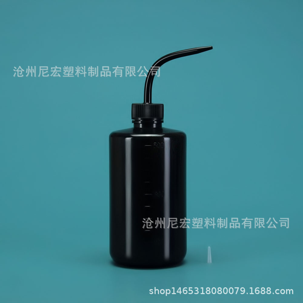 Boca curvada suculenta hervidor de riego 500ml squeeze hervidor de agua suculenta micro paisaje hervidor de agua botella de plástico image 19