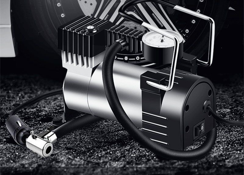 Car Tire Inflator, Fast and Portable High-Pressure Tire Pump for Small Cars, Small Electric Inflator