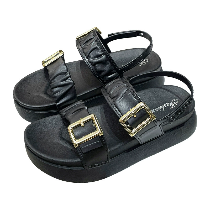 Summer sandals, beach buckle, slippers, soft sole