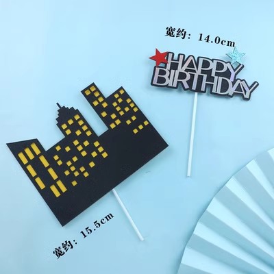 Red de celebridades Spider-Man Decoración de pasteles Adornos para hornear para niños Vestir Muñeca de cumpleaños Modelo de muñeca Plug-in