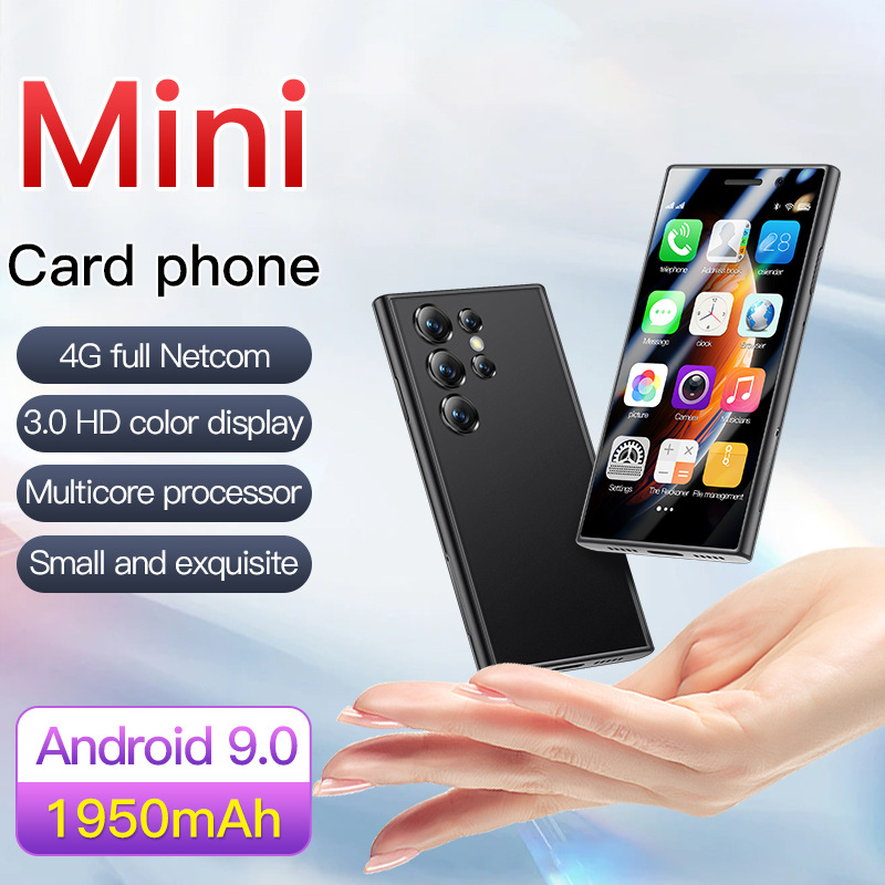 Cross-Border Full Network Access 4g Soyes S23Pro Smart Small Mobile Phone Android Quad-Core Mini Machine Google Store