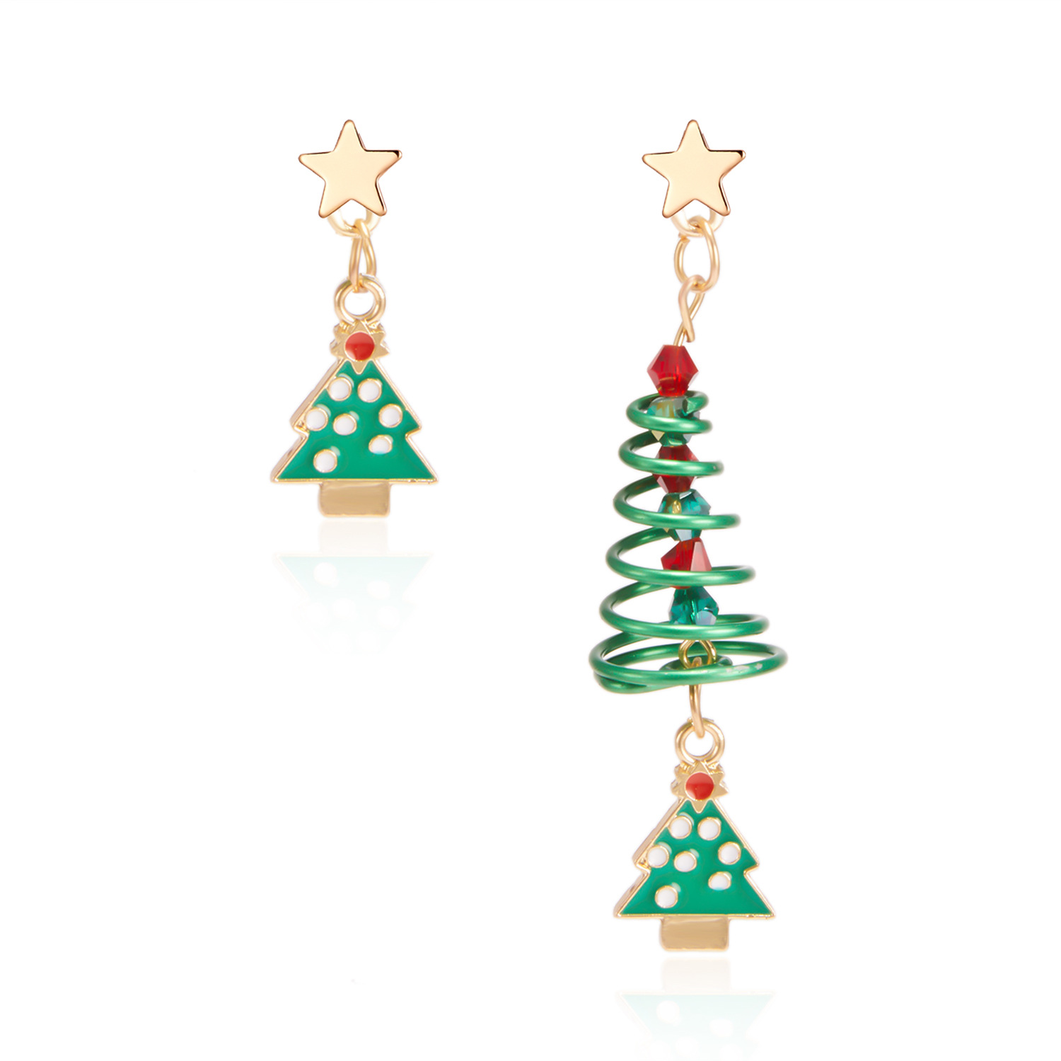 Fashion Christmas Tree Alloy Plating Women's Drop Earrings 1 Pair display picture 8
