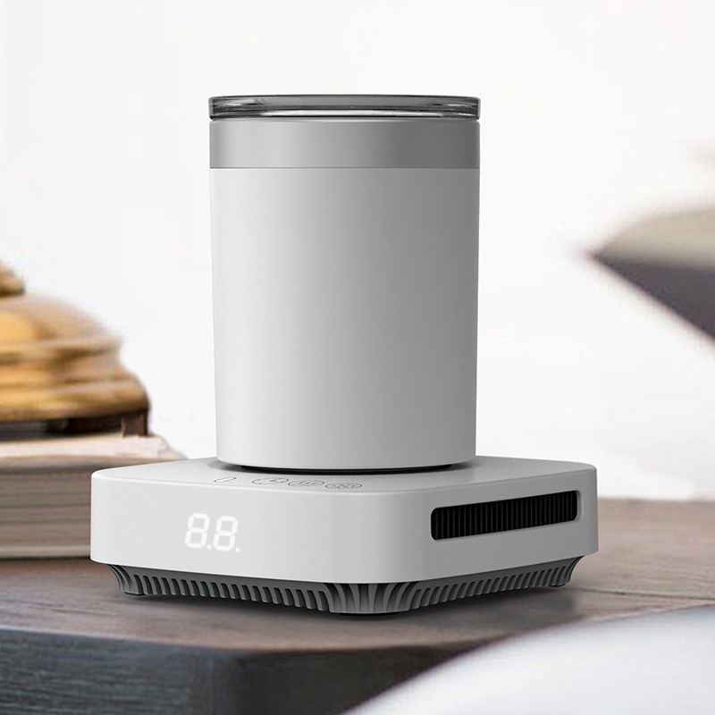 2021年新款制冷杯加热保温三合一保温爽爽杯智能加热快速制冷杯|ms