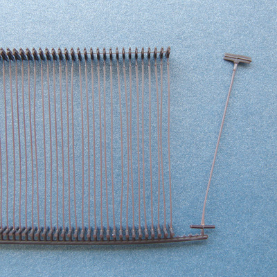 Color en forma de I pegamento aguja PP grueso pegamento aguja 5cm etiqueta pistola pin fijo Calcetines agua de lavado pegamento aguja bala