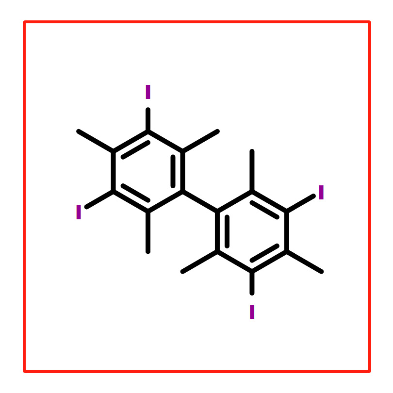 3,3',5,5'-四碘-2,2',4,4',6,6'-六甲基-1 CAS号37055-19-9 98%