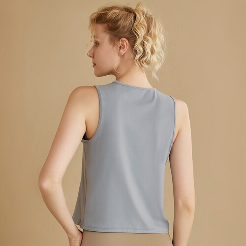 Sports Yoga Bra for Women, 2024 New Spring Summer Loose Breathable Sleeveless Top Running Quick-Dry Cover Shirt Fitness Clothing