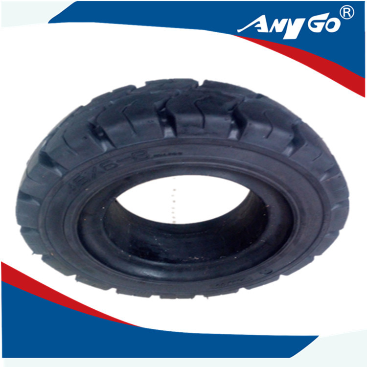 厂家销售ANYGO叉车实心轮胎16×6-8及配套轮辋扫地车轮胎量大价优
