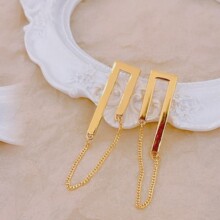 工厂批发正品5D黄金时尚耳钉百搭款足金999时尚百搭耳线送女友