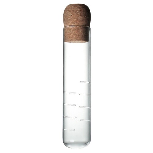 Glass test tube tea filter tea filter tea leak portable tea brewing artifact office creative tea set accessories