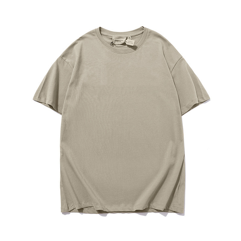 2023 primavera y verano American Essentials marca de moda pesada camiseta Street FOG algodón manga corta de los hombres de estilo High Street