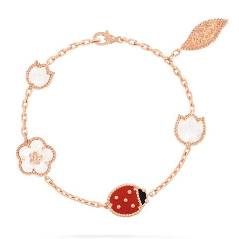 五花花开百搭18k手链