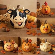 �羳��Ʒ FarmPumpkinOrnaments �r�������Ϲϔ[����֬�����b�Ʒ