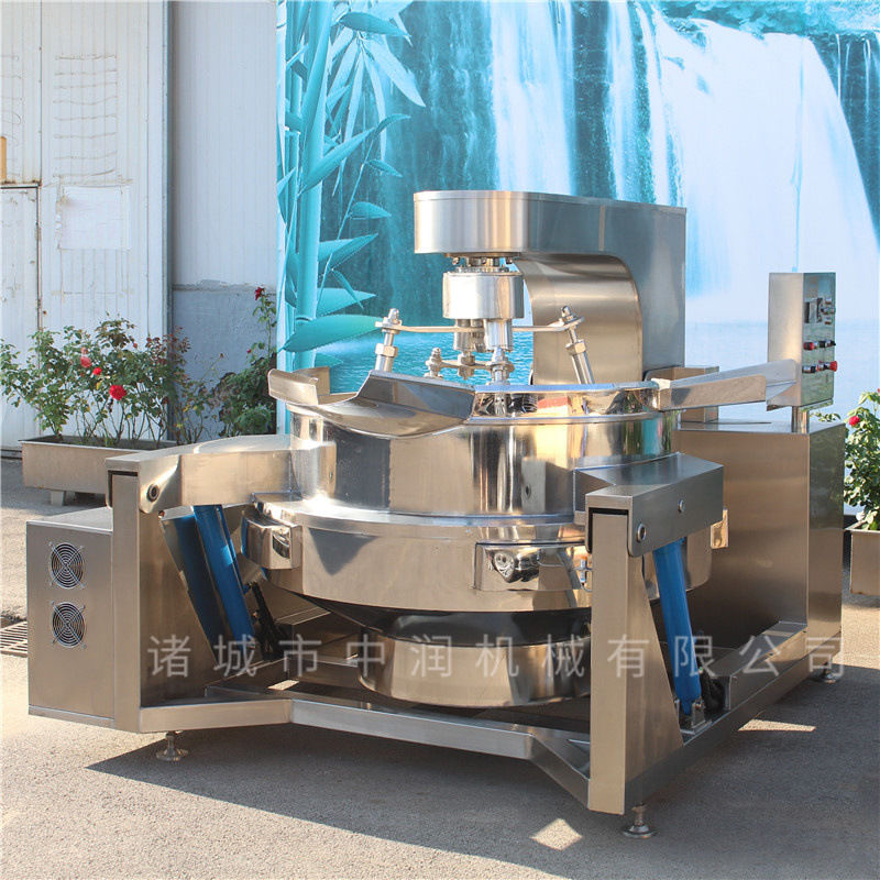 中润 全自动行星搅拌炒锅 不锈钢材质耐用不腐蚀 行星炒锅