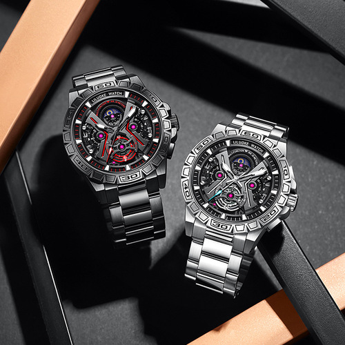 High-end men's wholesale watch with one-piece replacement, night light, waterproof, multi-functional, cross-border men's watch, non-mechanical men's watch