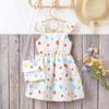 Dress, small princess costume for leisure to go out, set