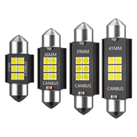 Автомобильная лампа для чтения 12V24V декодирование постоянного тока с двойным наконечником C5W Festoon 31 мм 36 мм 39 мм 41 мм