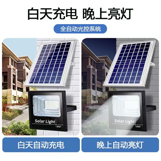 Solar Lights Home Outdoor Garden Lights New Countryside LED Flood Lights Super Bright Waterproof Lights Factory Direct Supply