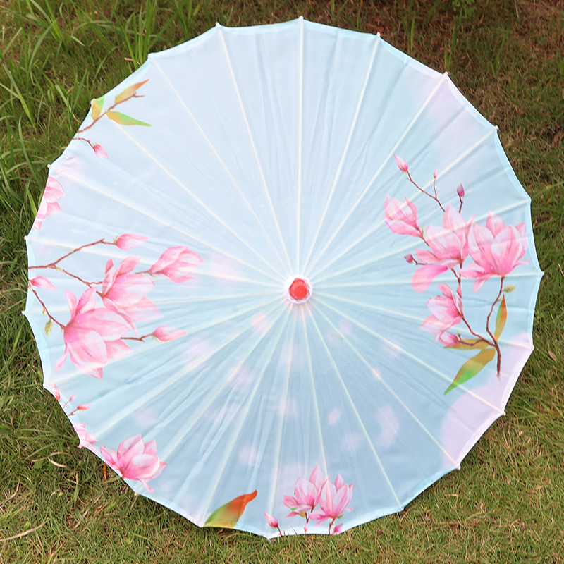 Paraguas de papel aceitado tradicional, estilo chino antiguo, ideal para danza, fotografía o decoración