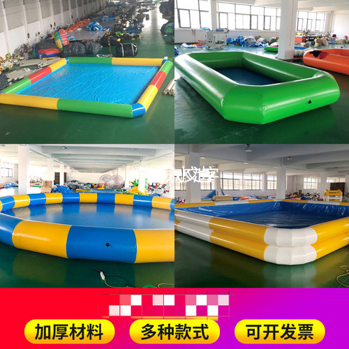 Inflatable Pool Manufacturer Customized Fishing Pool Outdoor Large Inflatable Swimming Pool for Kids