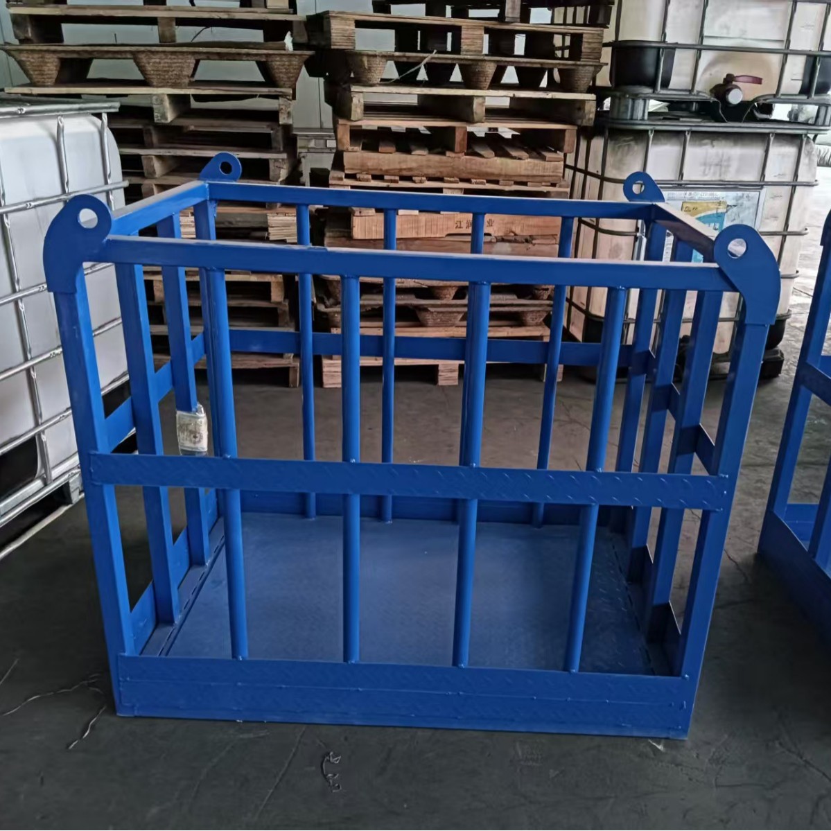 1.5米高空作业吊笼单人双人自平衡户外作业吊框360°旋转吊车吊篮