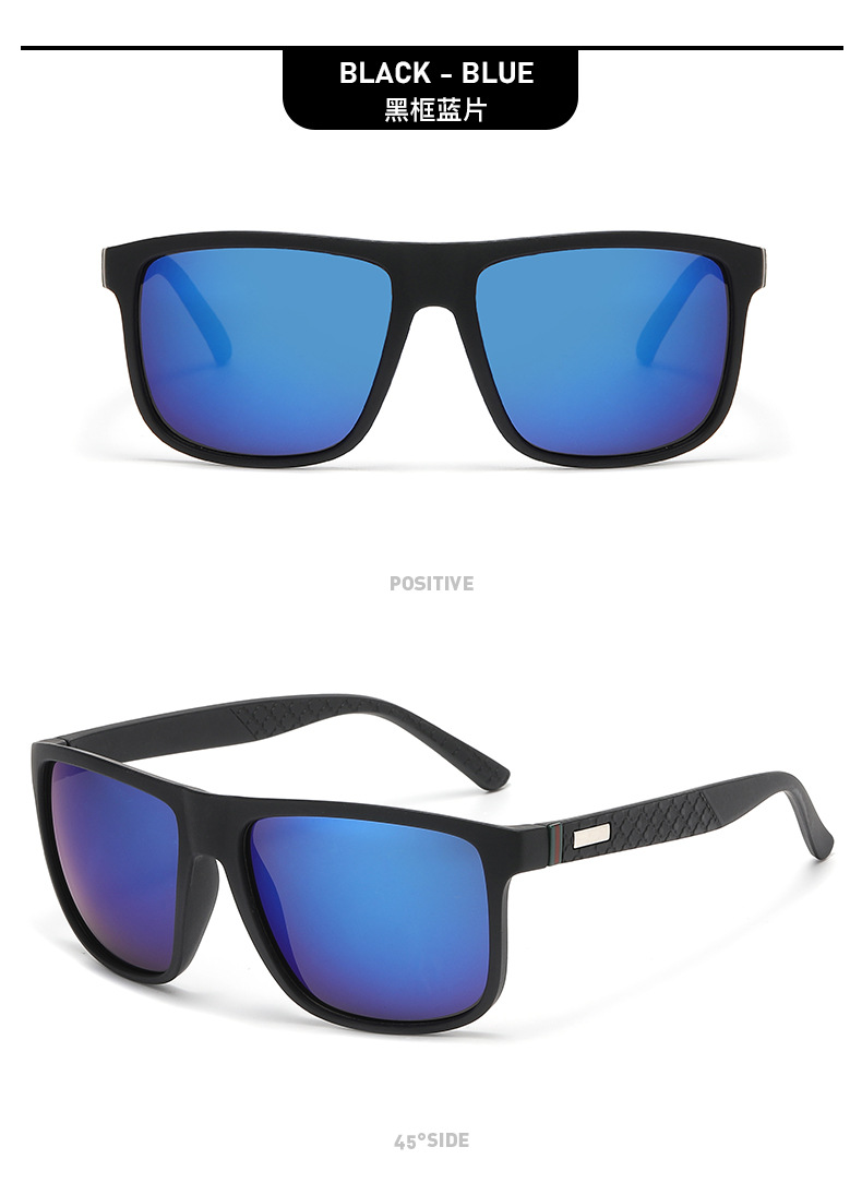 Premium Sonnenbrillen Polarisiert Fashion Herren Sonnenbrille UV-Schutz Verspiegelt Farbeffekt Autofahrt Sonnenbrille