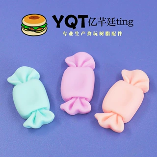 YQT可爱糖果奶油胶树脂小配件diy手机壳配饰过家家玩具桌面小摆件
